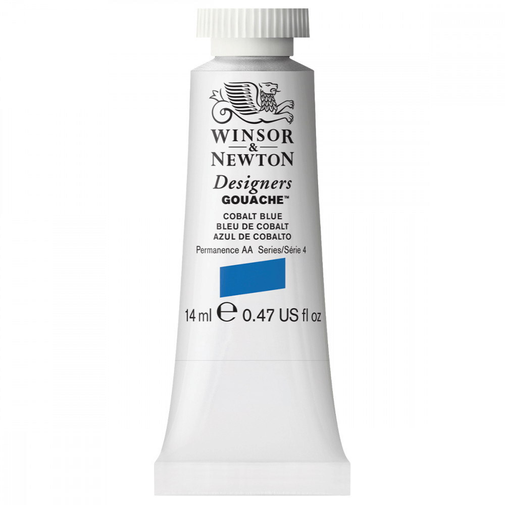 Tinta Guache Winsor & Newton Designers 14ml S4 178 Cobalt Blue
